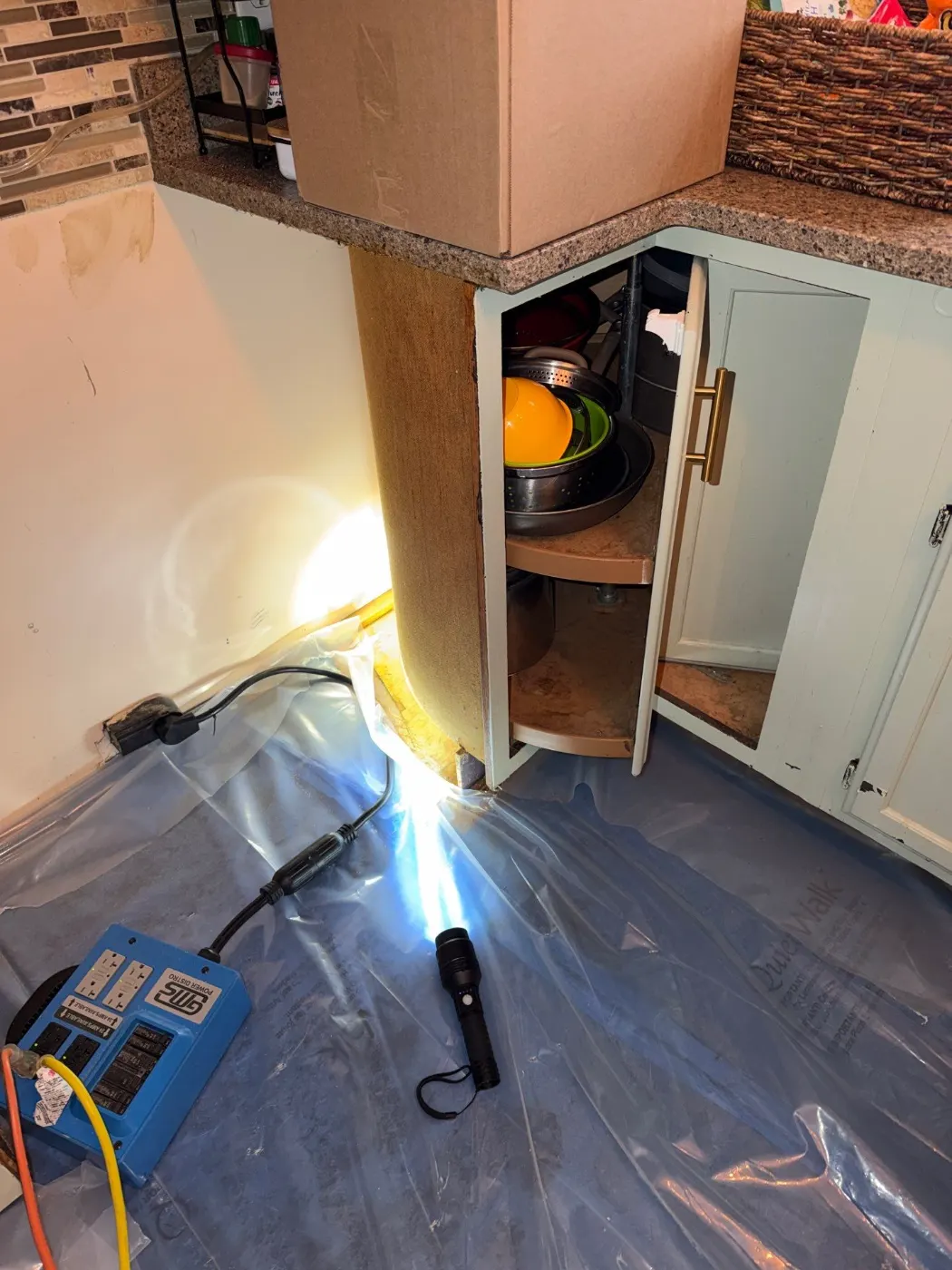 IICRC certified drying setup in Union County, IN