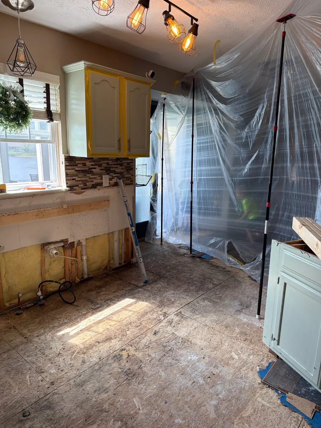 Water damage restoration by Liberty Water Restoration near Yorktown, IN
